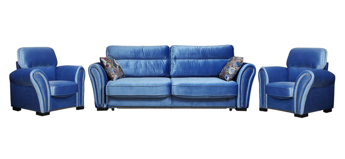 Гарнитур: диван и кресла