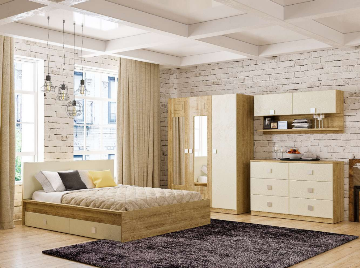 Современный дизайн маленькой спальни