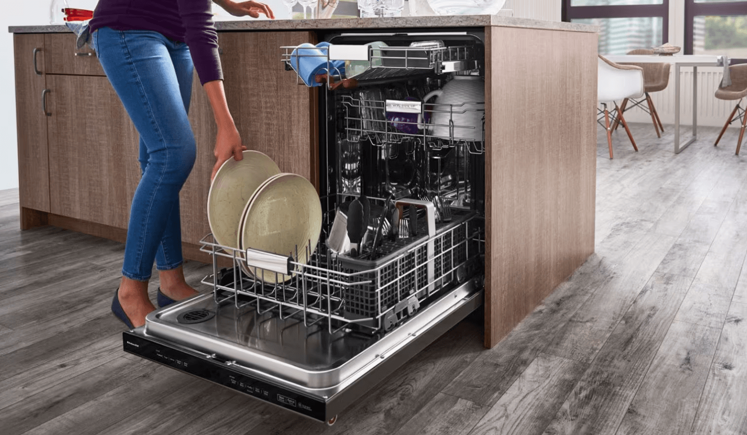 Преимущества посудомоечной машины